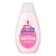 Kit Shampoo E Condicionador Johnson's Gotas De Brilho 400ml Foto mini 3