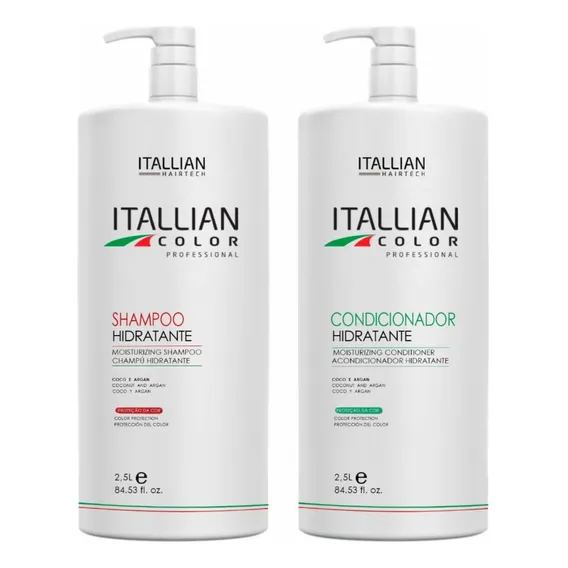 Kit Shampoo E Condicionador Lavatório Itallian Color 2,5l Foto 1