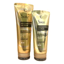 Kit Shampoo E Condicionador Siàge Reconstrói Os Fios Eudora Foto mini  3
