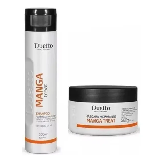 Kit Shampoo E Máscara Manga Duetto Foto 1