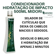 Kit Shampoo E Mascara Matizadora Impacto Protetor Fio Midori Foto mini  2