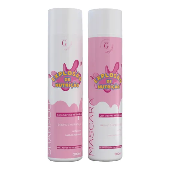 Kit Shampoo + Mascara Condicionante Chiclete Tutti Frutti Foto 1