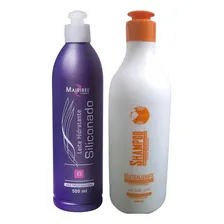 Kit Shampoo Neutralizante 500ml + Leite Siliconado Mairibel Foto mini 1