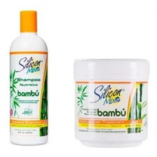 Kit Shampoo Silicon Mix Bambu 473ml + Máscara Capilar 450g Foto  mini 1