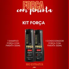 Kit Shampoo+condicionador Força Pimenta Bioextratus 350ml Foto mini 4