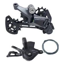 Kit Shimano Deore M6100 12v Câmbio mais Alavanca Trocador Foto mini 1