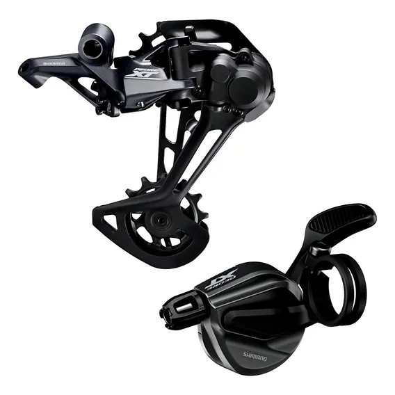 Kit Shimano Deore Xt 12v M8100 Alavanca + Câmbio Traseiro Foto 1
