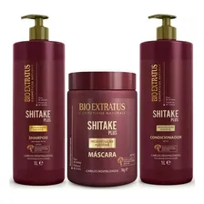 Kit Shitake Reconstrução 3 Produtos 1 Litro Bio Extratus Foto mini 1