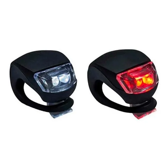 Kit Sinalizador Bike Tsw Preto Foto 1