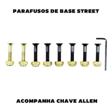 Kit Skate Cisco Truck Roda Rolamento Lixa Parafuso E Chave T Cor Preto Foto mini 4
