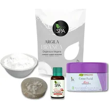 Kit Skincare Clareador Argila Branca/sabonete/rosa Mosqueta Foto  mini 1
