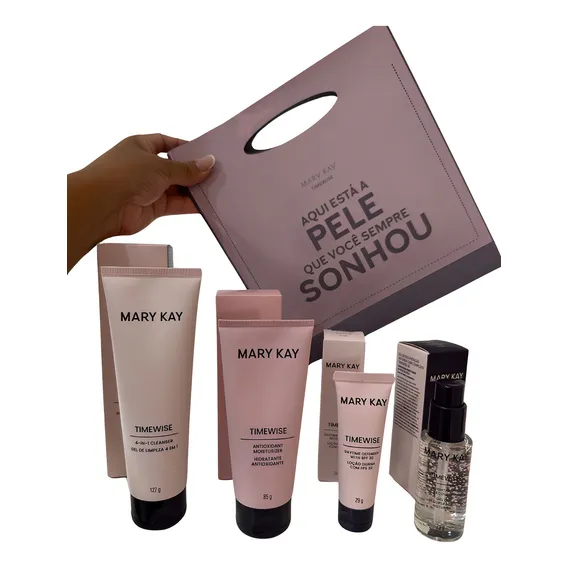 Kit Skincare Completo Time Wise Pele Mista Oleosa Mary Kay Foto 1