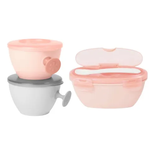 Kit Skip Hop Bowls Redondos E Oval Coral Foto 1
