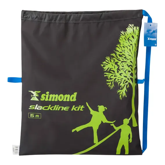 Kit Slackline Com Bolsa 15m Simond Cor ?nico Foto 1