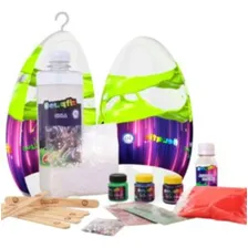 Kit Slime Grande #euquefiz Ovo Grande - Geleca Cola Colorida Foto mini  2