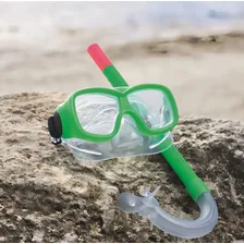 Kit Snorkel Com Máscara Infantil Bestway Para Mergulho Foto mini 2