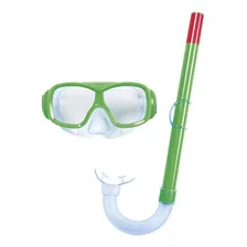 Kit Snorkel Com Máscara Infantil Bestway Para Mergulho Foto mini 1