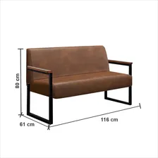 Kit Sofá 2 Lugares E 2 Poltronas Niterói Foto mini  3
