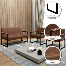 Kit Sofá 2 Lugares E 2 Poltronas Niterói Foto mini 4
