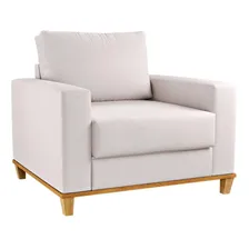 Kit Sofá Living 2 Lugares 181,5cm E Poltrona Alpino Jg Foto mini  3