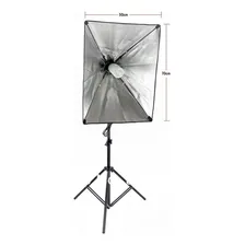 Kit Soft Box Estúdio Luz Continua E27 Foto mini 3