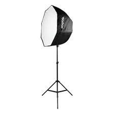 Kit Softbox Godox 120cm Octabox Kit Luz Contínua Com Tripé 110v/220v Foto  mini 1