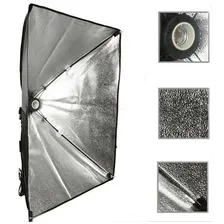 Kit Softbox Profissional Tripé Portátil Led Iluminação Foto 127/220v Foto  mini 1