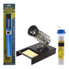 Kit Solda Hikari Suporte C/ Esponja Sugador E Estanho 25 G Foto  mini 1