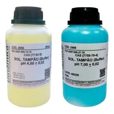 Kit Solução Tampao (buffer) Ph 4,00 E 7,00 500ml Cada Foto mini 1