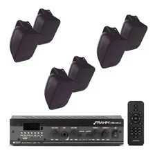 Kit Som Ambiente Frahm Slim 1600app + 3 Pares Caixa Bsa 40w Cor Caixa Branca Foto mini 1