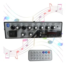 Kit Som Ambiente Rc7000 Bt Usb Fm + 6 Arandelas P/ Gesso 110v Foto mini 2