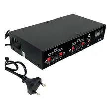 Kit Som Ambiente Receiver 500w Bt+4 Caixas Parede 70 Rms Foto mini  3