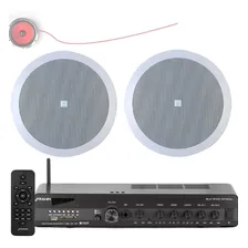 Kit Som Ambiente Receiver Frahm Slim 3700 + 2 Arandelas Jbl Foto  mini 1