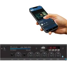 Kit Som Receiver 4 Canal 500w + 8 Caixas Teto/gesso Preto Foto mini  2
