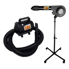 Kit Soprador Secador Max Pet Shop Banho Tosa Profissional Cor Preto 220v Foto  mini 1