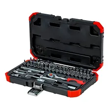Kit Soquete Sextavado 1/4'' 4-14mm Gedore Red R49003046 46pç Foto mini 3