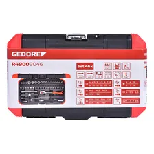 Kit Soquete Sextavado 1/4'' 4-14mm Gedore Red R49003046 46pç Foto mini 2