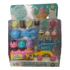 Kit Sorveteria Divertida Carrinho De Sorvete Arktoys Foto mini 1