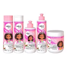 Kit Sos Cachos Kids 5 Produtos Completo Salon Line Foto mini 1