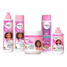 Kit Sos Cachos Kids 5 Produtos Completo Salon Line Foto mini 2
