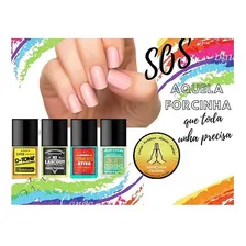 Kit Sos Unhas Top Beauty - Bases, Esmalte E Cerinha Abenç Foto mini 3