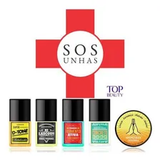 Kit Sos Unhas Top Beauty - Bases, Esmalte E Cerinha Abenç Foto mini 4