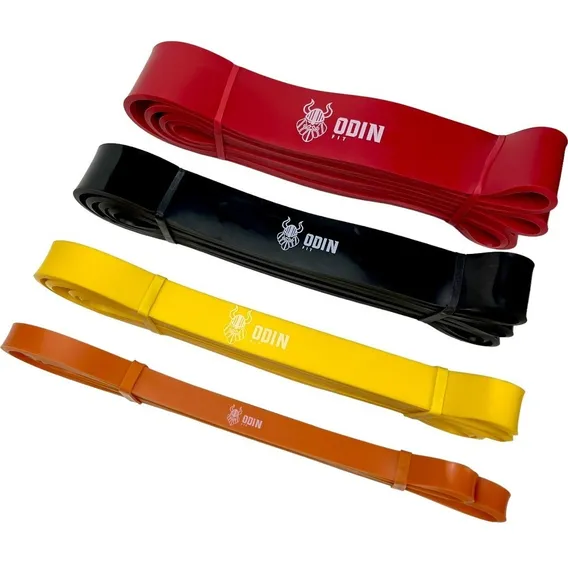 Kit Super Band 4 Intensidades Elasticos Power Odin Fit Foto 1