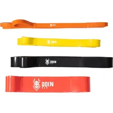 Kit Super Band 4 Intensidades Elasticos Power Odin Fit Foto mini  3