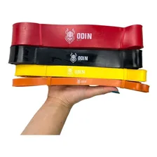 Kit Super Band 4 Intensidades Elasticos Power Odin Fit Foto mini  2