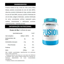 Kit Super Whey Proten: 4x Fusion Protein 900g Brn Foods Sabor 4x Chocolate Foto mini 2