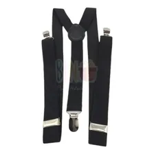 Kit Suspens贸rio + Gravata Borboleta Adulto Juvenil Cor Preto Foto mini 1
