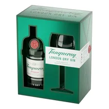 Kit Taça + Gin London Dry Tanqueray 750ml Foto  mini 1