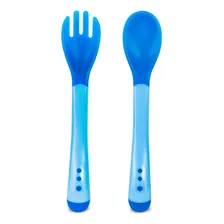 Kit Talheres Termossensiveis Azul Foto  mini 1