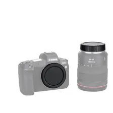 Kit Tampas P/ Camera Canon Eos Corpo E Traseira Lente Foto mini  2